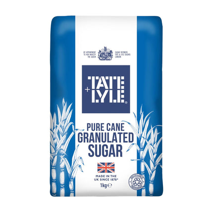 Tate & Lyle Fairtrade Granulated Sugar 1kg Bag Pack of 15
