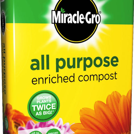 Miracle-Gro All Purpose Enriched Compost 50L **ENRICHED WITH MIRACLE GRO PLANT FOOD**