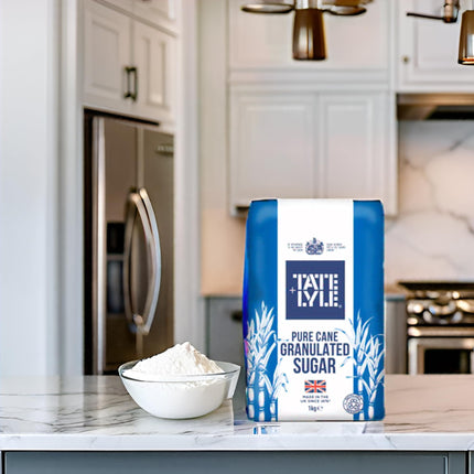 Tate & Lyle Fairtrade Granulated Sugar 1kg Bag Pack of 15