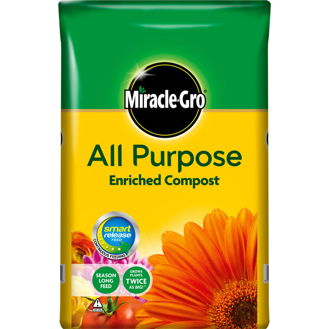 Miracle-Gro 19005 All Purpose Enriched Compost 50L