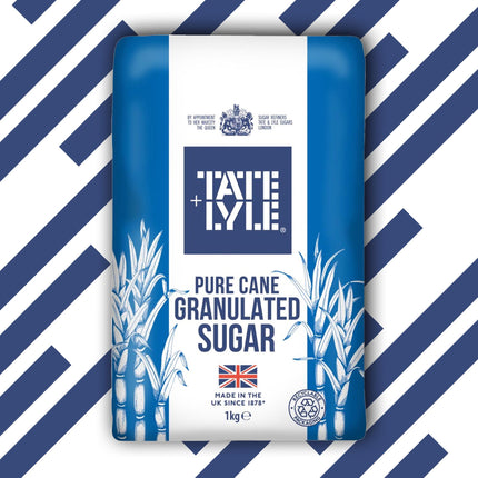 Tate & Lyle Fairtrade Granulated Sugar 1kg Bag Pack of 15