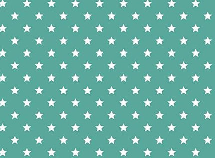 Alkor Sticky Back Plastic (self adhesive vinyl film) Liberty Turquoise 45cm x 2m 380-0110