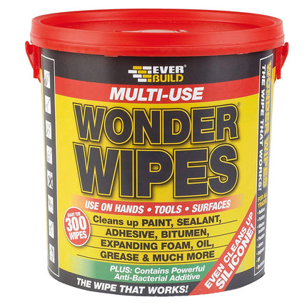 Multi-Use Wonder Wipes - Cleaning Wipes Multi-uses - 100 Wipes - Clear (2, 2 X 300 Wipes)