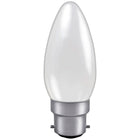 2X Opal Candle Light Bulb 40w / BC Bayonet Cap White Pearl Soft Lamps