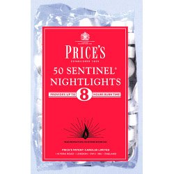 Prices Candles Sentinel Nightlights 50 Bag (123327)