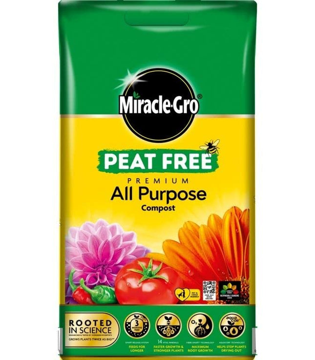 Miracle-Gro All Purpose Peat Free - 10L