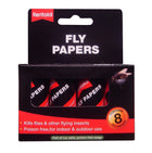 Rentokil FF89 Pesticide Free Fly Paper (Pack of 24)