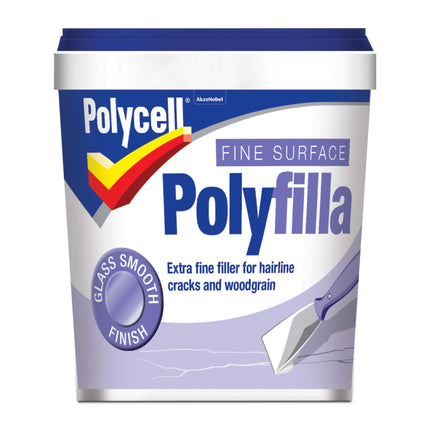 Polycell PLCFSF500GS Fine Surface Filler Tub, 500 g, White