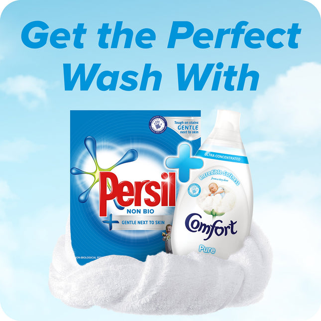 Persil Non Bio Colour Washing Powder, Clean And Fresh Fragranced Laundry Detergent For Clothes, Large Family Pack (8.4 kg)