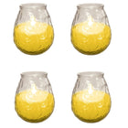 4X Prices Outdoor Citronella Candle In Glass Jar Fly Insect Repeller Repellent New