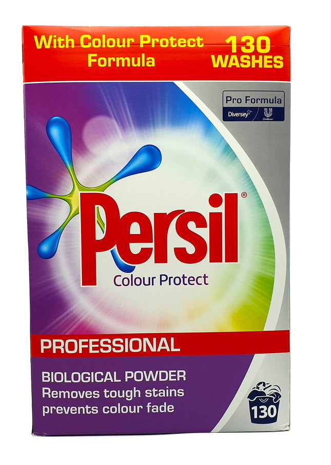 Persil Colour Protect 130 Washs Professional Biological Washing Powder Detergent