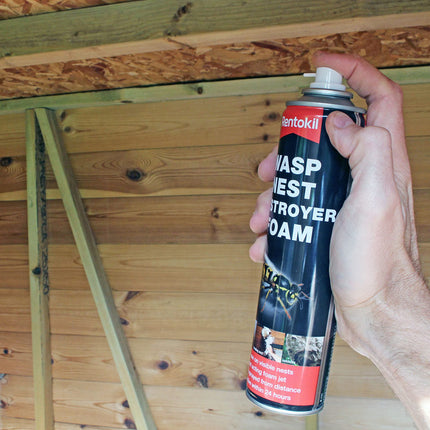 Rentokil PSW97 Wasp Destroy Foam Aerosol 300ml