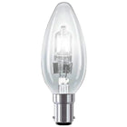 x10 28w = 40W CANDLE B15 SBC Dimmable Halogen Energy Saver 28w = 40w Light Bulbs 220-240v - Eveready S4872
