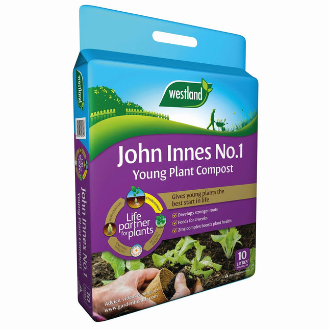 Westland John Innes No.1 Young Plant Compost 10 Litre (Enriched with Zinc Compound)