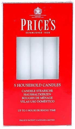 2 x Houshold Candles Pack of 5