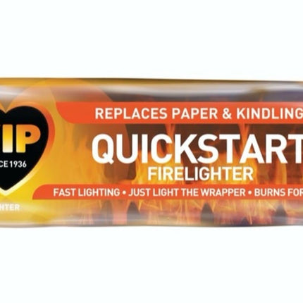 Zip Quickstart Firelighters 150g Just Light The Wrapper Pack of 9