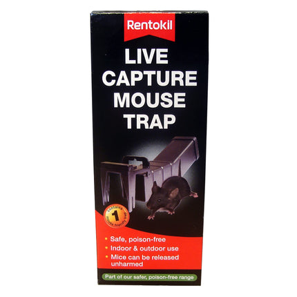 Rentokil Live Capture Mouse Traps Blister