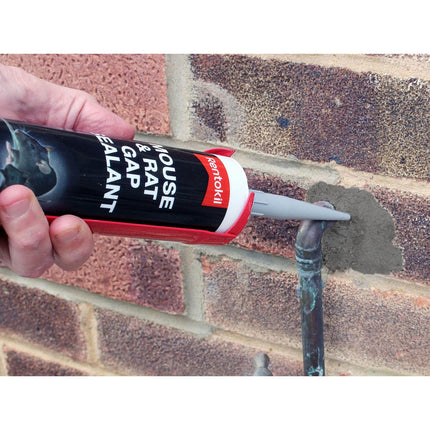 Rentokil FMS01 Mouse & Rat Gap Sealant Mastic,White