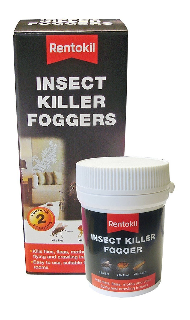4x Rentokil FI65 Insect Killer Foggers (Pack of 2)