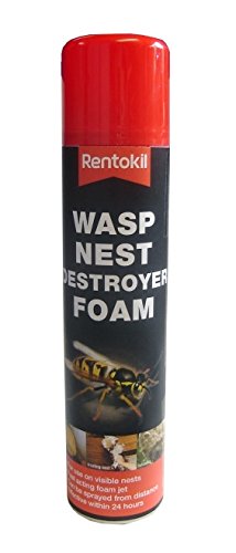 3 x Rentokil Wasp Destroyer Foam - kill wasps in the nest