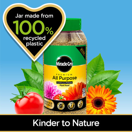 Miracle-Gro Continuous Release All Purpose Plant Food, 900G, White