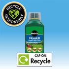 Miracle-Gro Mosskill Liquid Lawn Care, 1 litre concentrate, 67 m² coverage