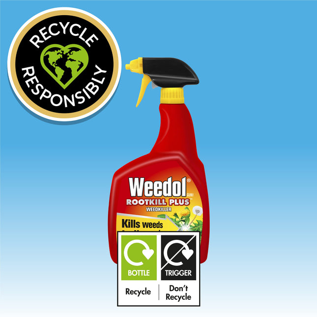 Weedol Rootkill Plus Weedkiller, Spray, 1 Litre
