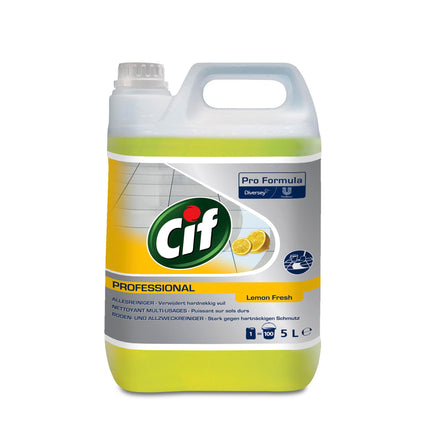 Cif Professional Multi-Purpose Cleaner Lemon Fresh 5 L