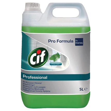 Diversey Cif Professional Pine Fresh All-Purpose Cleaner Concentrate 5 Litre