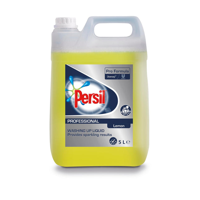 Persil Pro Formula Washing Up Liquid Zest, Dual Active System for Exceptional Degreasing Power, Sparkling Results, 2 x 5L