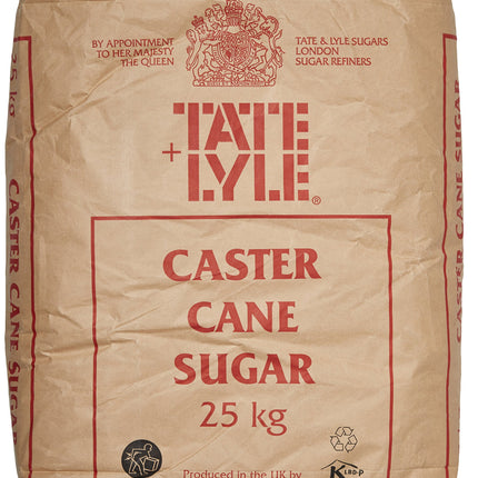 Tate and Lyle Fairtrade Caster Sugar 25 kg