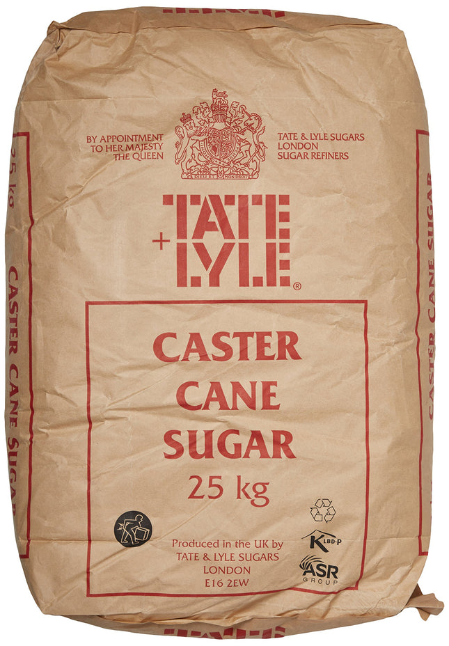 Tate and Lyle Fairtrade Caster Sugar 25 kg
