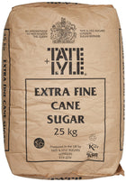 Tate and Lyle Fairtrade Extra Fine Granulated Sugar 25 kg