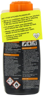 Buster Kitchen Plughole Unblocker 200 g (Pack of 3)