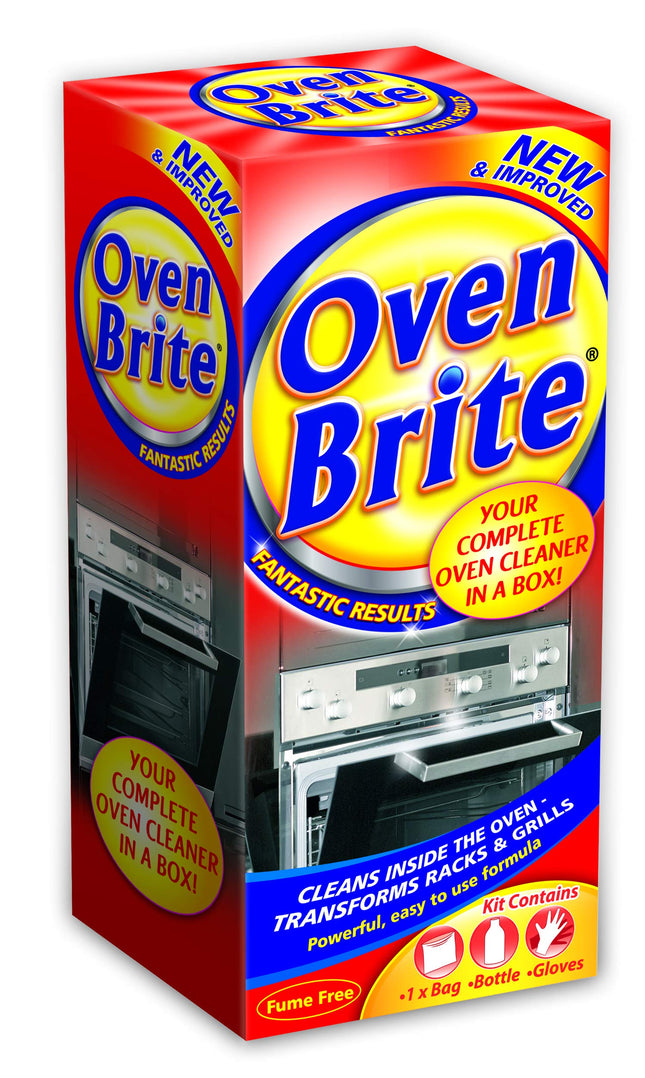 Oven Brite - 500ML - Bottle Bag & Gloves Included - Complete Oven Cleaner