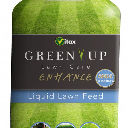 Vitax Green Up Lawn Care Enhance Liquid Lawn Feed 200sqm
