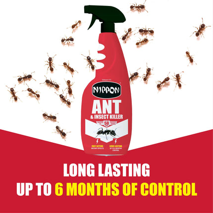 Nippon 750ml Ant and Crawling Insect Killer Trigger Spray
