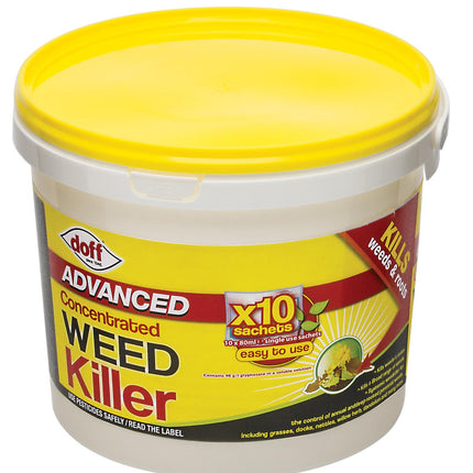 Doff Advanced Concentrated Weedkiller 10 x 80ml sachets