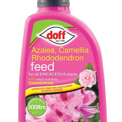 Doff Azalea Camellia Rhododendron Ericaceous Feed Food Fertiliser 1L