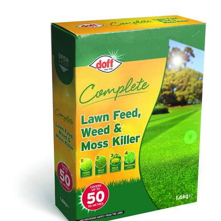 Doff Complete Lawn Feed, Weed & Mosskiller 1.6kg - LM050