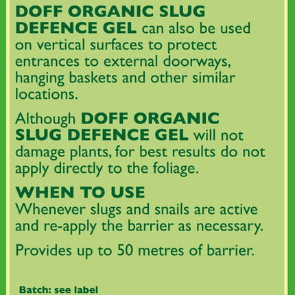 Doff 92183 1L Organic Slug Defence Gel