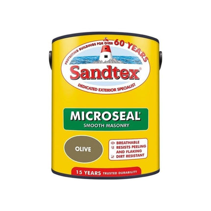Sandtex Smooth Masonry 5L Olive