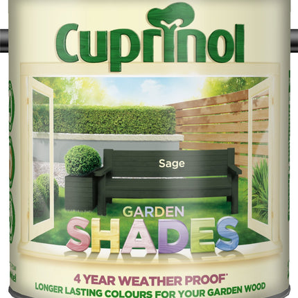 New 2018 Cuprinol Garden Shades Sage 2.5L