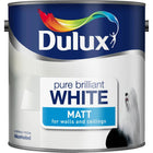 Dulux Matt Pure Brilliant White - 7L