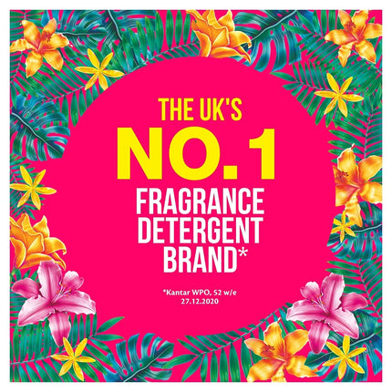 2 Pack of Surf Tropical Oasis Biological Liquid Detergent with exotic Fragrance, 2.16 Liters 80 Washes, An exotic blend of Tropical Lily and Ylang Ylang!