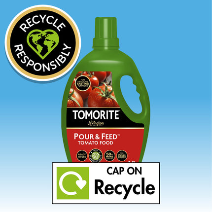 Miracle-Gro Levington Tomorite Pour and Feed Liquid Tomato Food, 2.5L