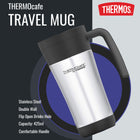 Thermo Cafe 80646 Travel mug, Stainless Steel/Plastic, 425ml