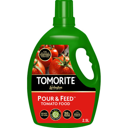 Miracle-Gro Levington Tomorite Pour and Feed Liquid Tomato Food, 2.5L
