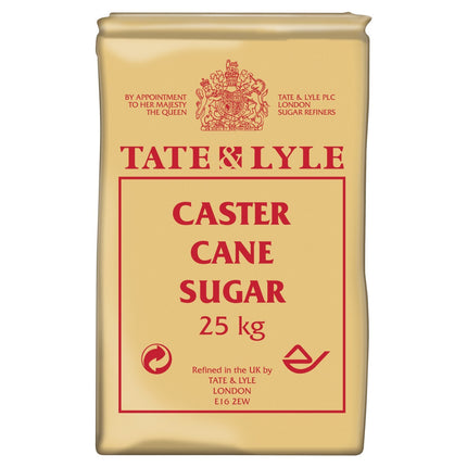 Tate and Lyle Caster Sugar 25 kg