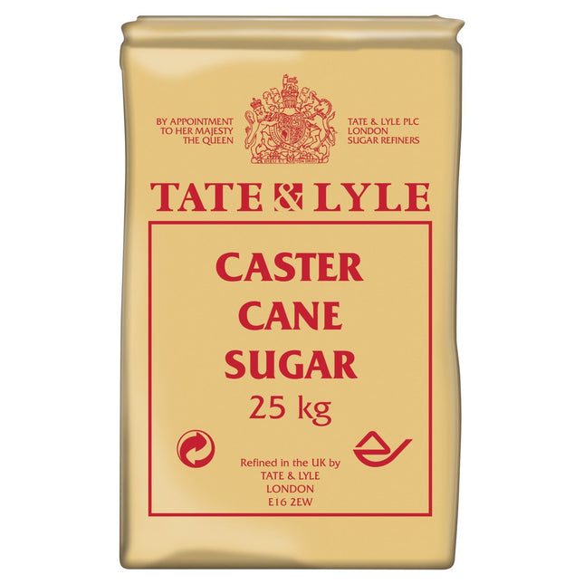 Tate and Lyle Caster Sugar 25 kg